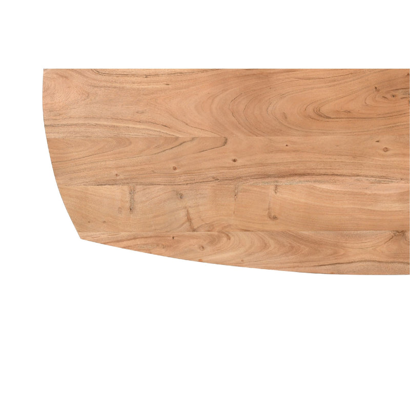 Table REPAS Ellipse SLOT acacia 250x100xH76cm