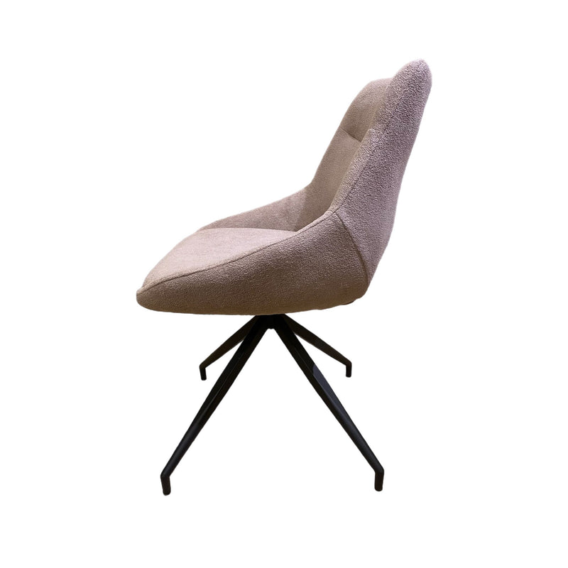Chaise STORY Sable bouclette 52x60xH85.5cm