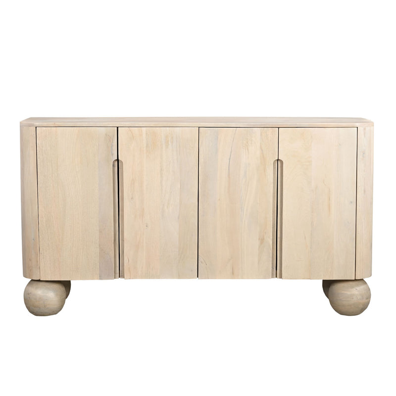 Enfilade CORDOU 4 portes 150x40xH87,5cm
