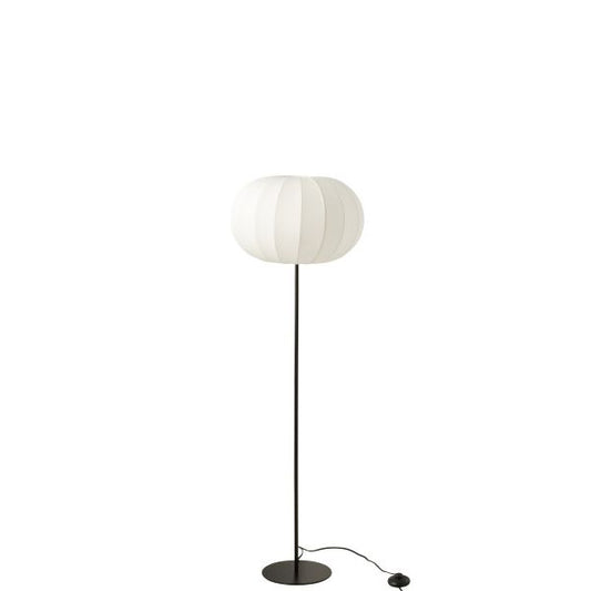 LAMPADAIRE METAL/TEXTILE 40x40x125cm
