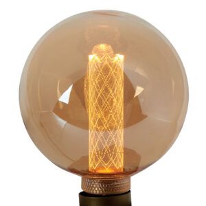 Ampoule LED VINTAGE coloris ambré
