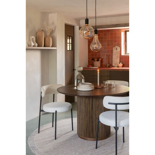 VASE BOUTEILLE VERRE GREI 18x18x34cm