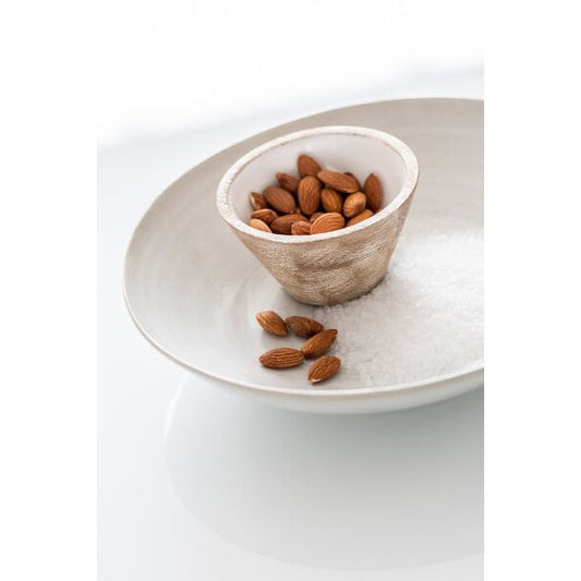 BOL BOIS DE MANGUIER BLANC 10x10x5.5cm