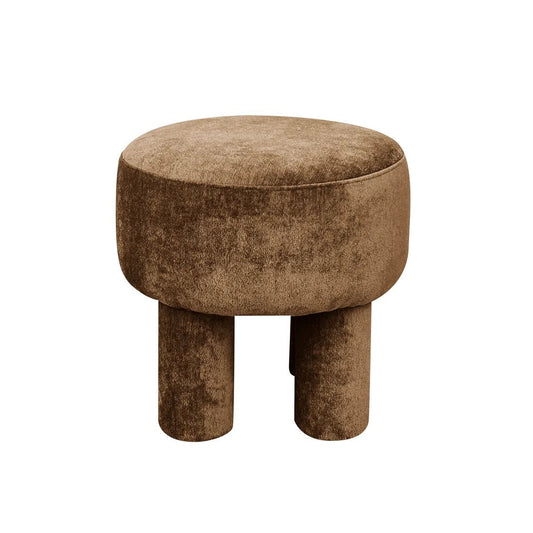 Pouf BORLANO Gold Ø43h42cm