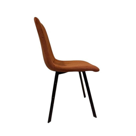 Chaise THER Velours Fox 45x50xH87cm