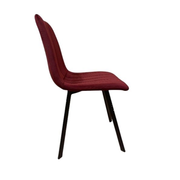 Chaise THER Velours Burgandy 45x50xH87cm