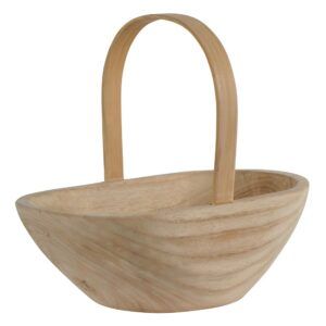 Panier en bois 42,5x38x25cm