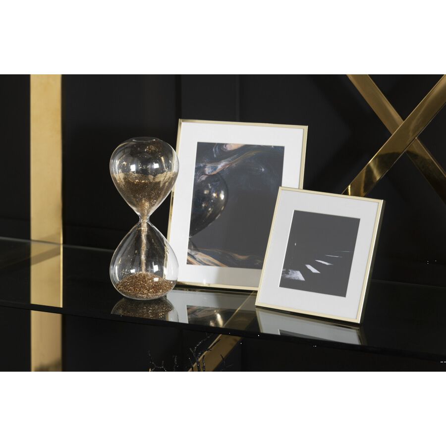 Cadre Photo Métal Or 14,5x18x18 cm