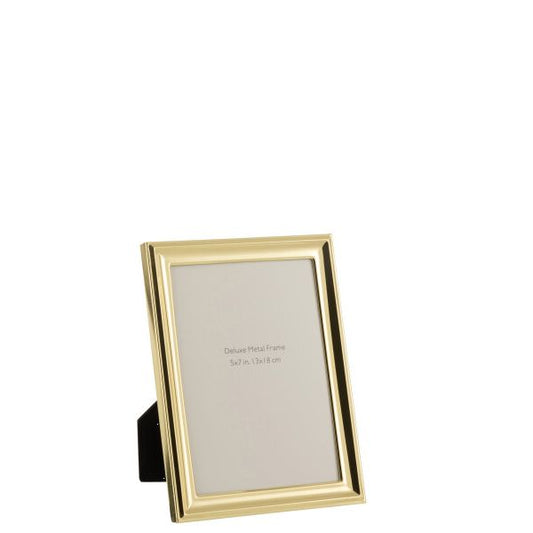 Cadre Photo Métal Or13x18 cm