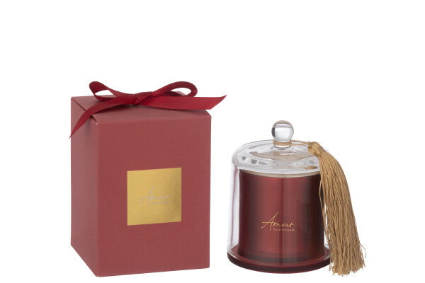 Coffret bougie + cloche Ø9.5xH13.5 + H30 cm