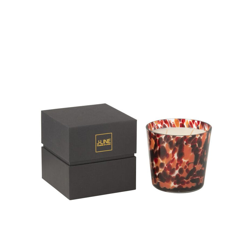 BOUGIE PARFUME NOA ROUGE MIX S 13x13x13cm