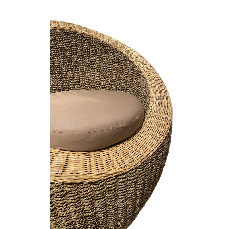 Fauteuil rond Loom 66x82xH75cm