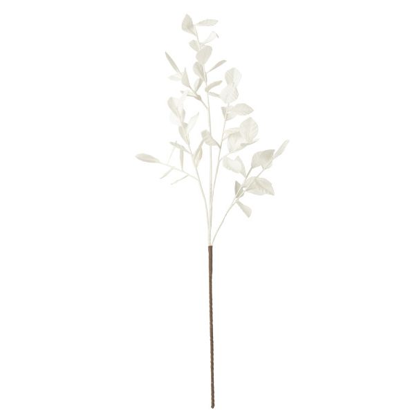 BRANCHE FEUILLES EVA BLANC 30x30x132cm