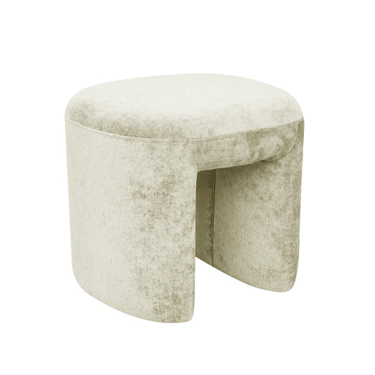 Pouf ARCHE Beige 46x42,5h40cm