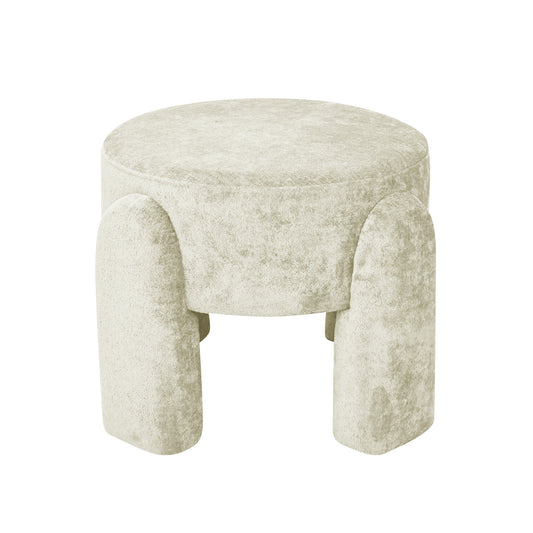 Pouf FOURTY Beige d45h37cm