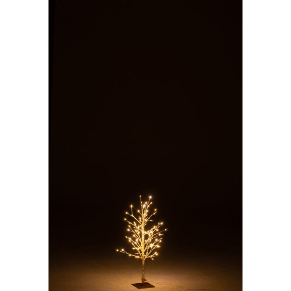 ARBRE LED METAL OR S 34x30xH59 cm