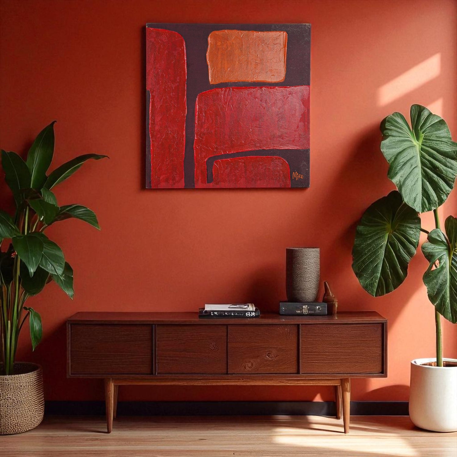 Tableaux DIPTYQUE BROWNY 70x70cm SET/2