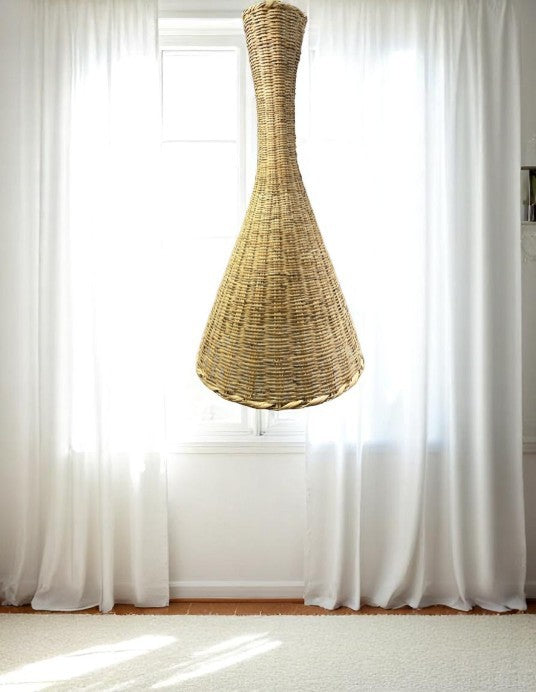 Suspension TAJINE BAMBOU H112xD55cm