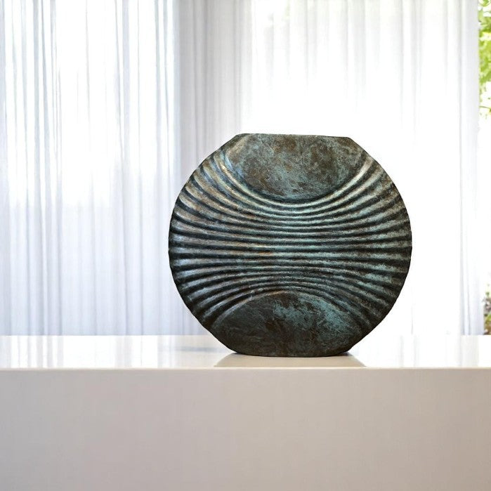 Vase PLISSADA D48x8 H37cm