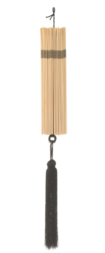 DÉCO MUR ÉVENTAIL NATUREL 60x123x4cm