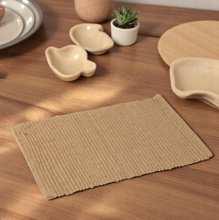 SET DE TABLE RECT JUTE 47x33cm