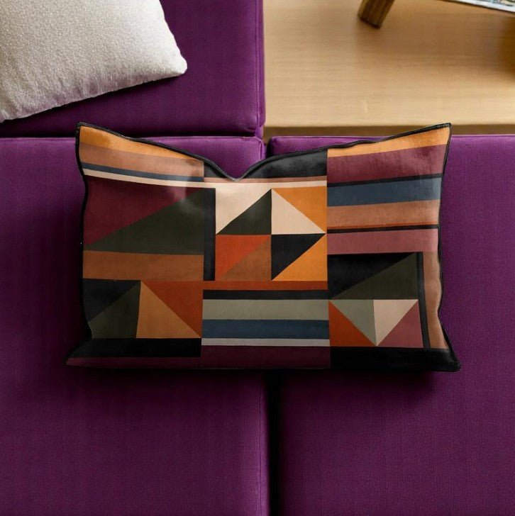 Coussin Rectangulaire Velours REDFORD 40x60 cm