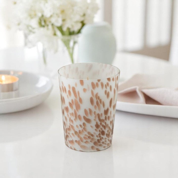 BOUG PAR NOA NEON NIGHT BLANC/OR 12.5x12.5x15.5cm