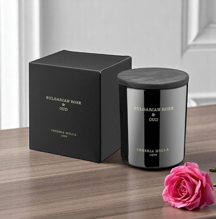 Bougie 1 mèche Bulgarian Rose et Oud 230gr