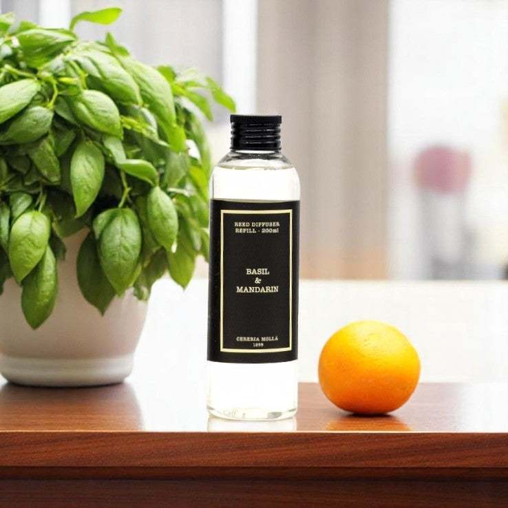 Recharge pour Mikado Basil et Mandarin 200ml