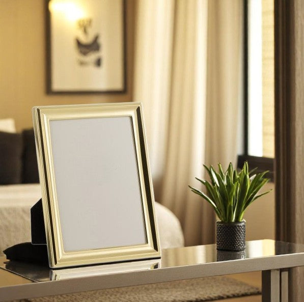 Cadre Photo Métal Or13x18 cm