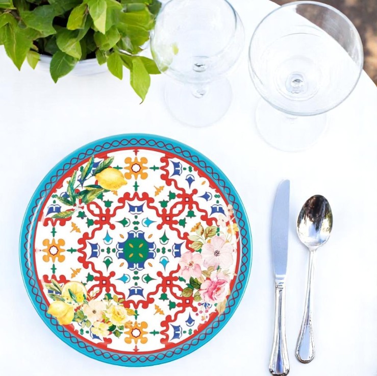 Assiette Plate 27.5cm LEMON LIME