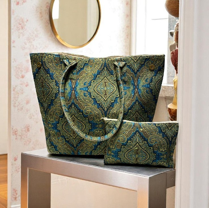 Sac motif CECILE avec pochette