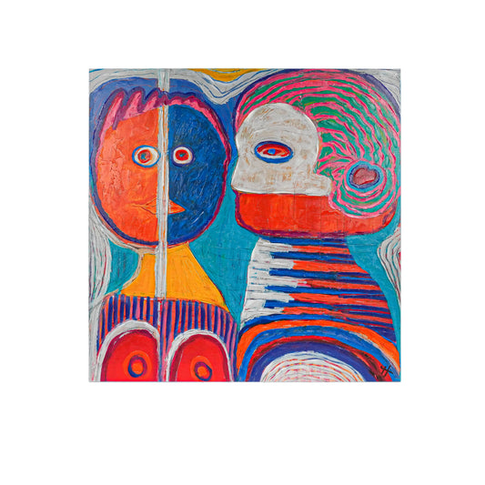 Tableau BROTHES 135x135cm