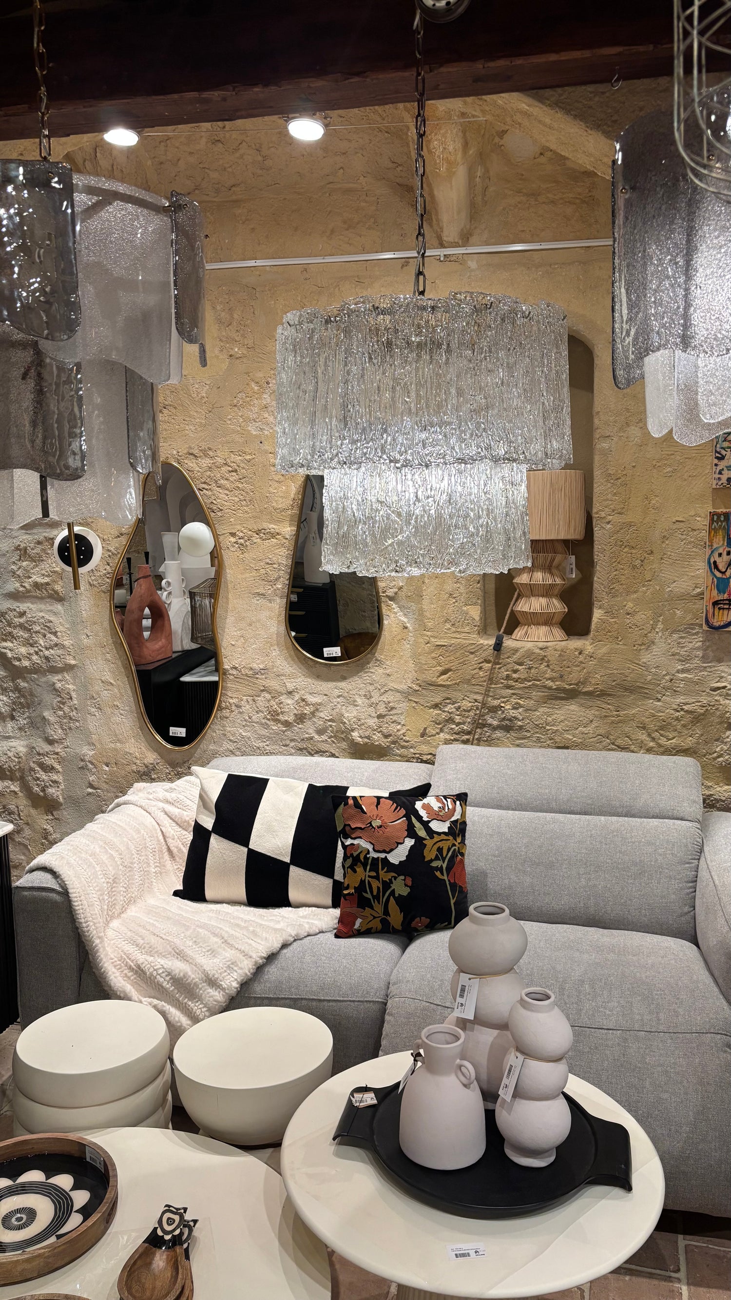 Lustre AMSTERDAM 2 rangs D64xH52cm