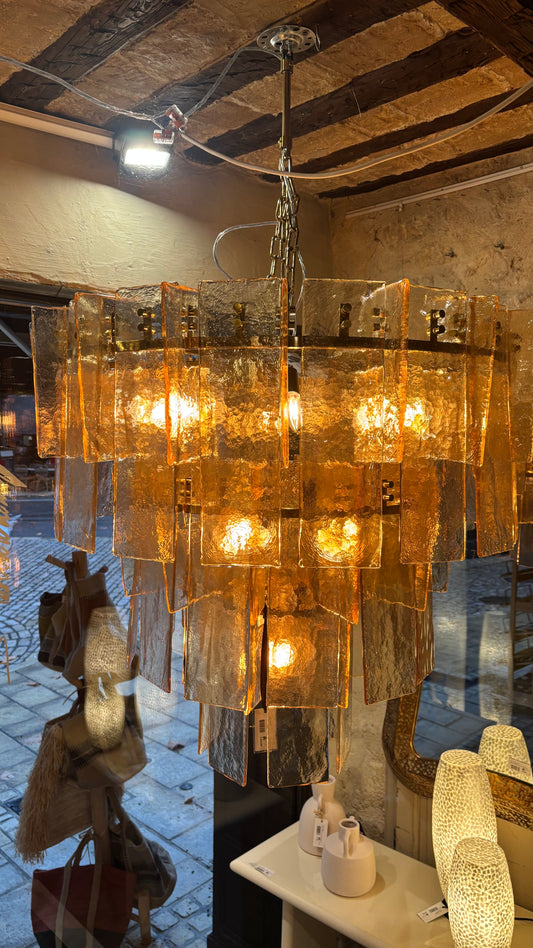 Lustre ATHENE 3 rangs D96.5xH90cm