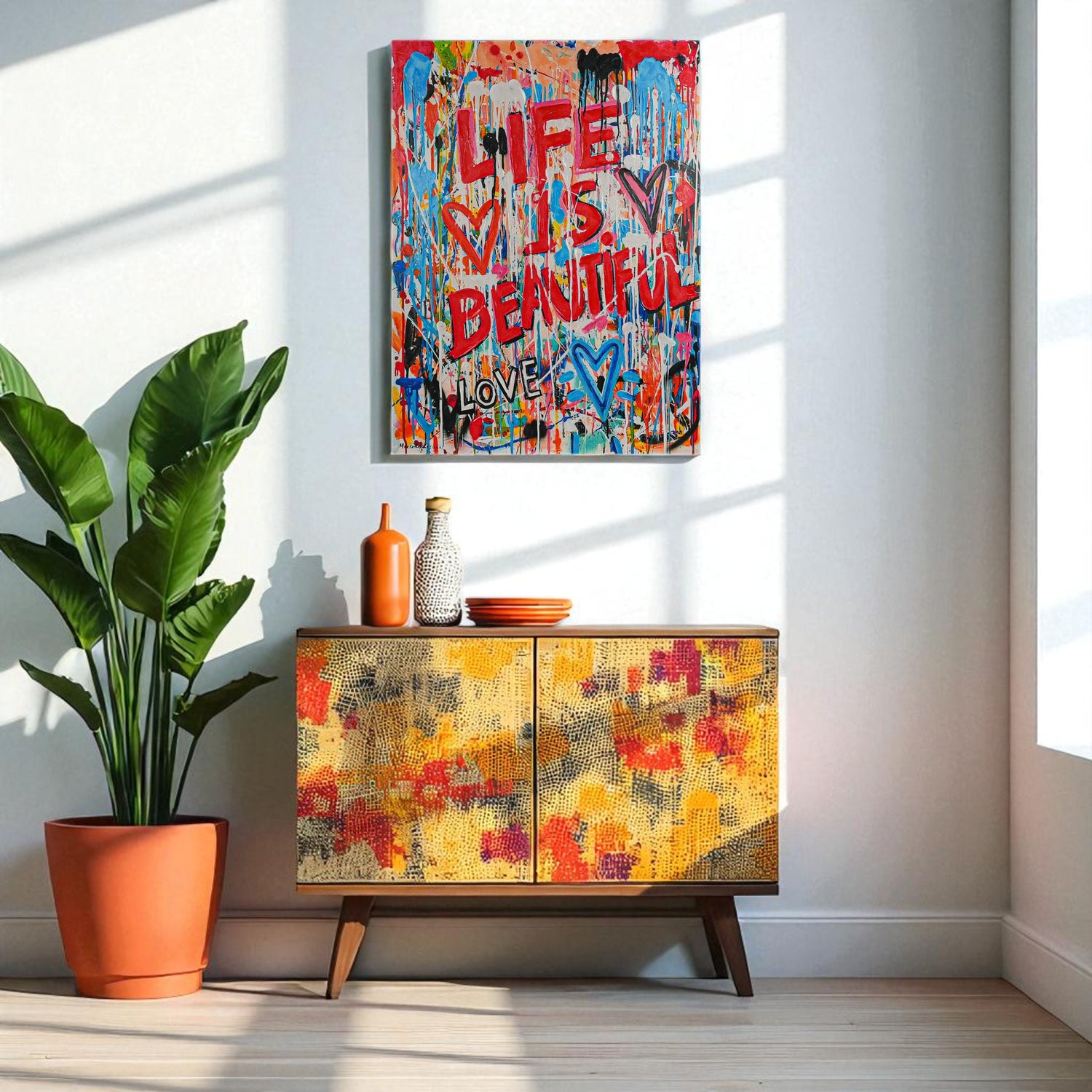 Tableau LIFE 160x120cm