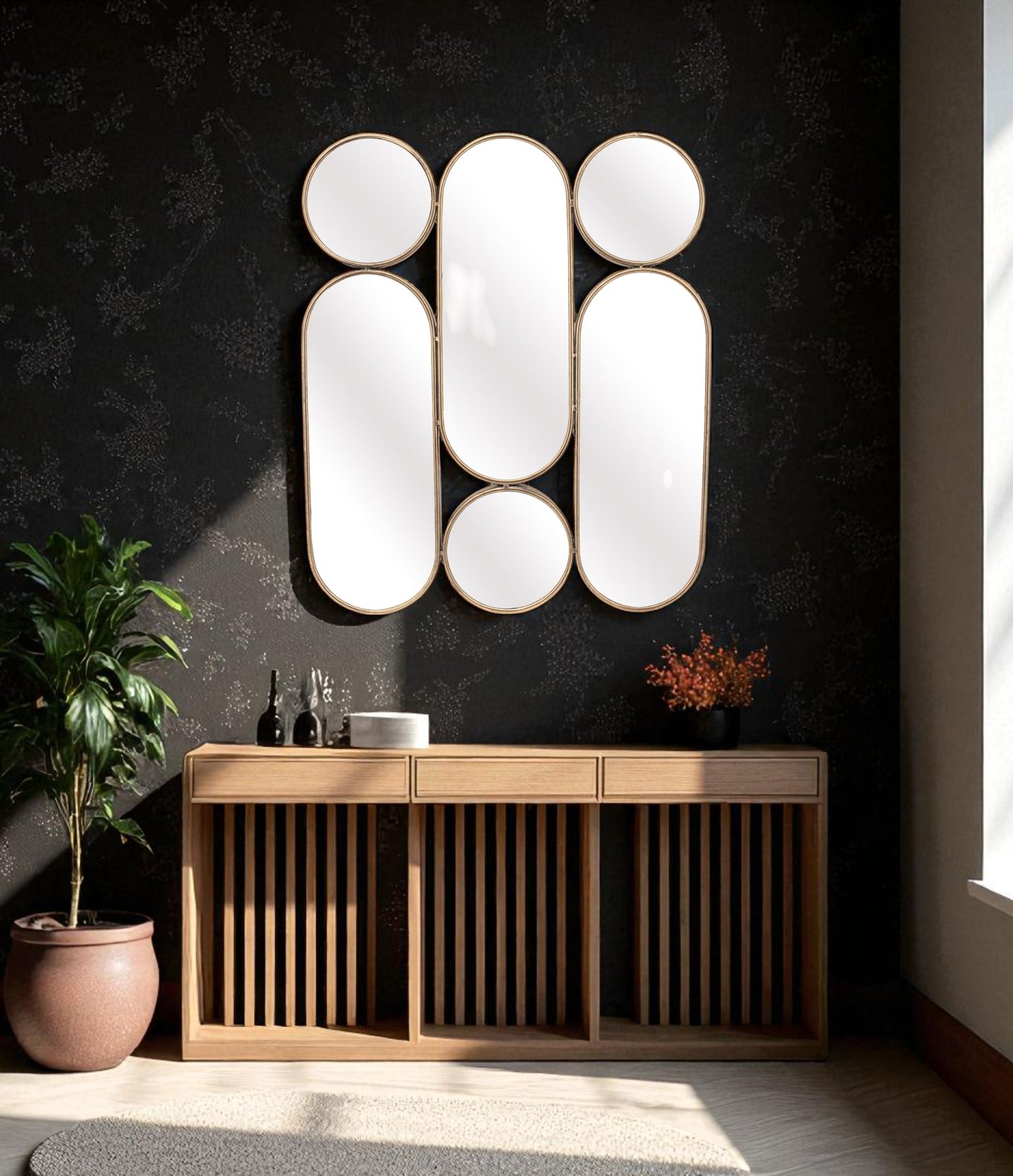 Miroir INVERCE 75,5xH90,5cm