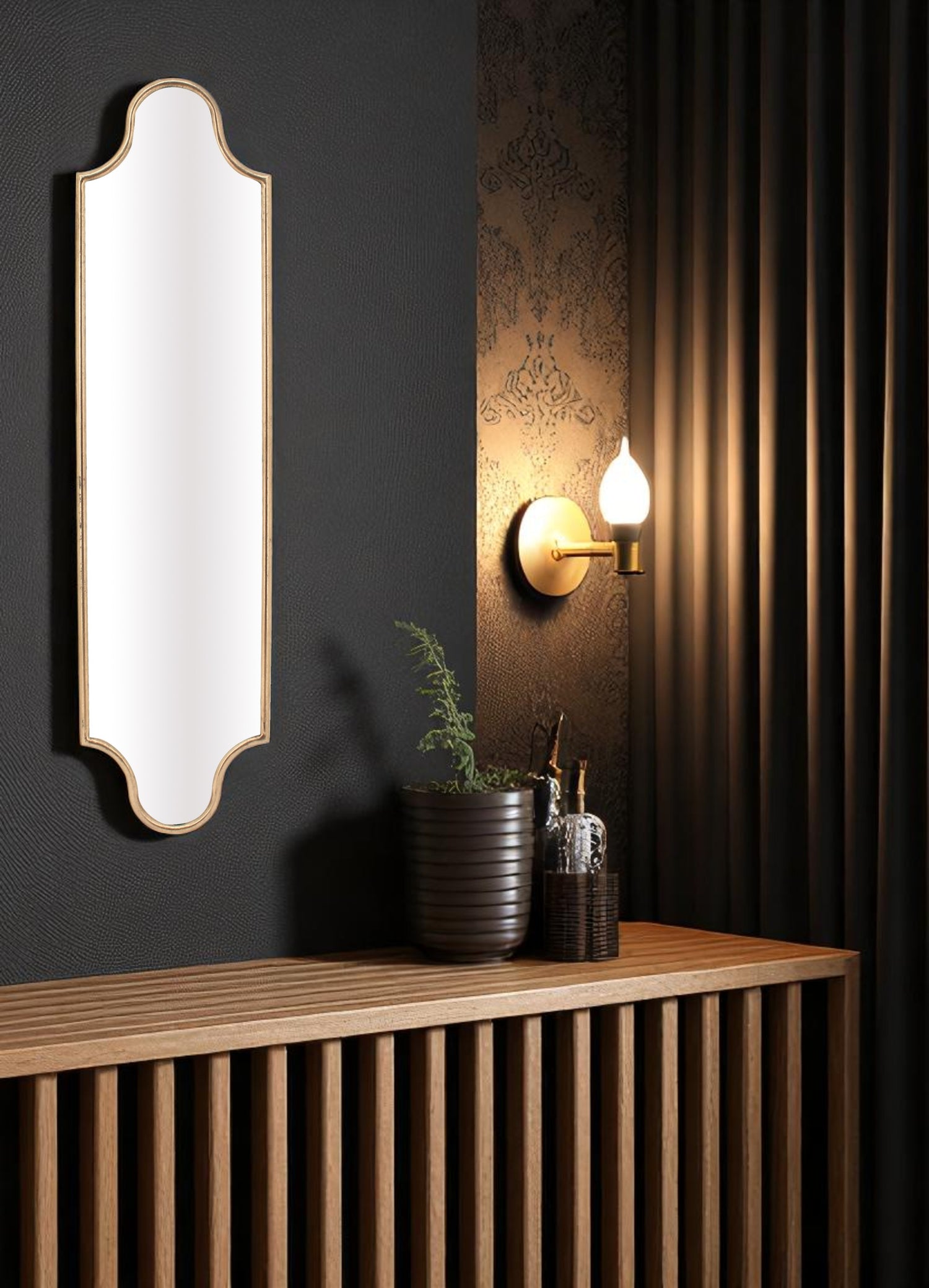 Miroir LONGO H81x21cm