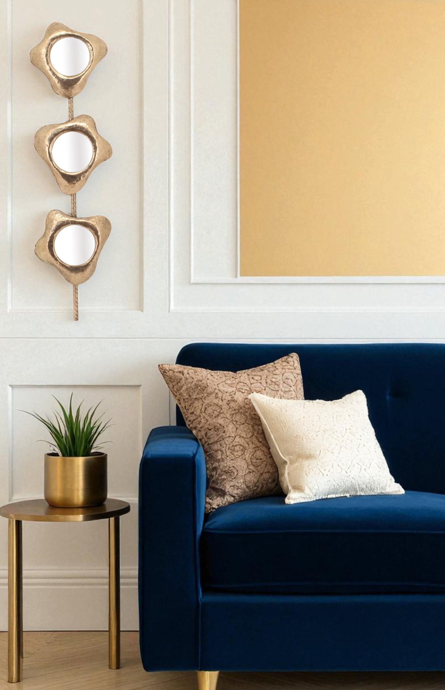 Miroir 3P MARTELO H78.5x21cm