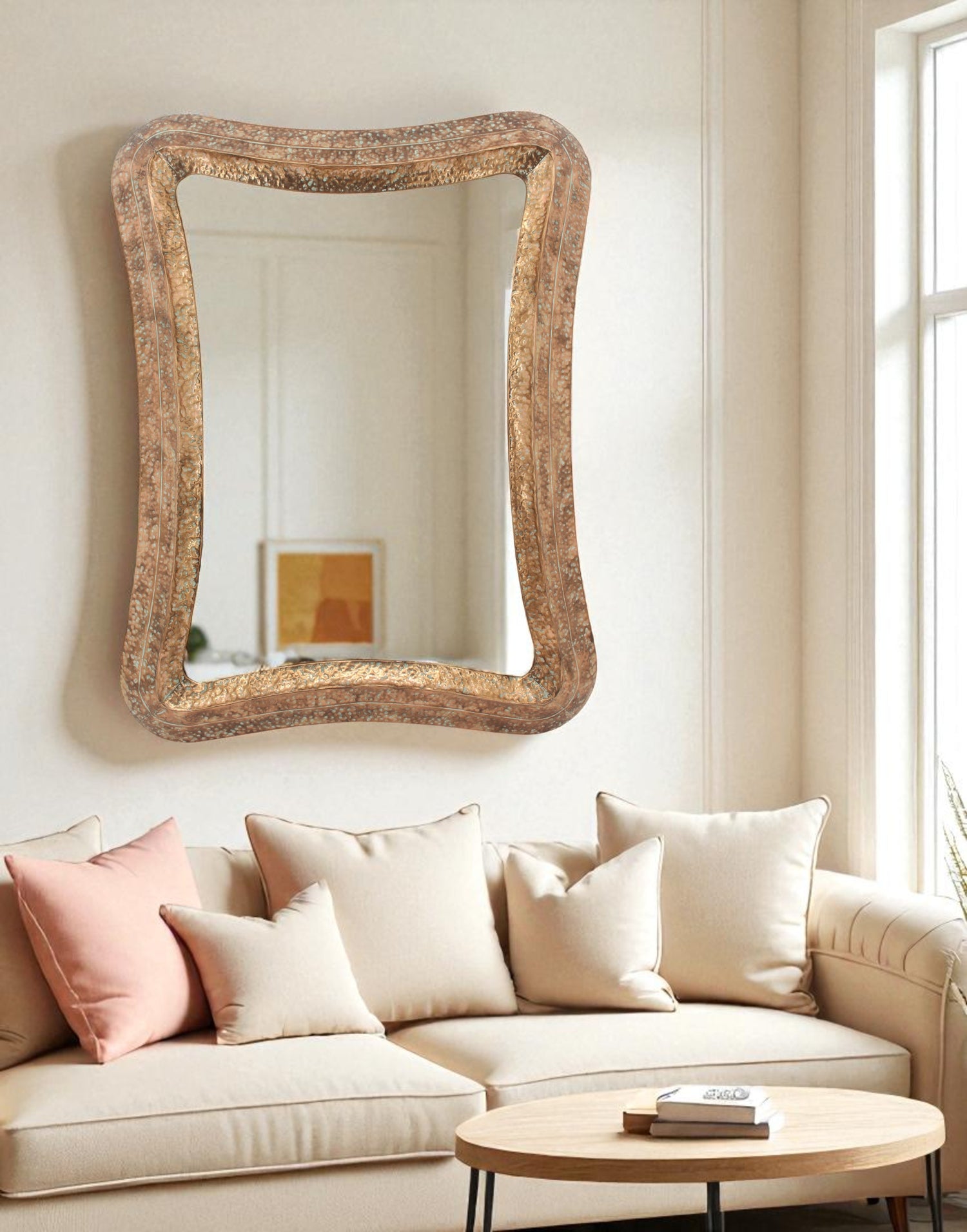 Miroir MARTELO RECT H127x96cm