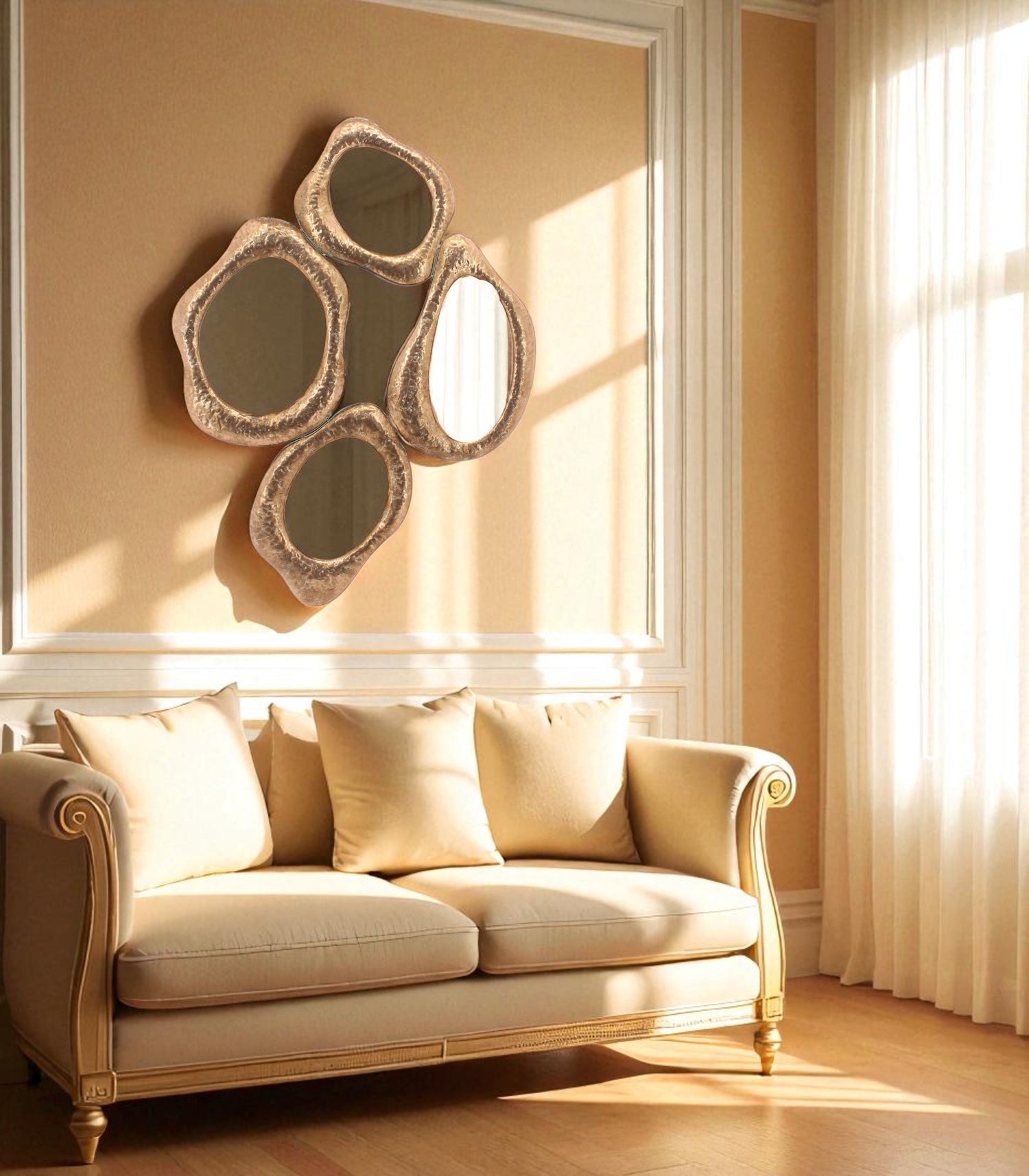 Miroir 4P MARTELO H85x63cm