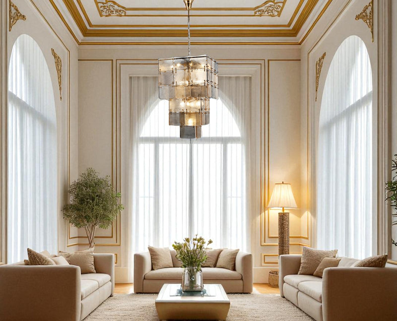 Lustre ISTANBUL 3 rangs 57×57xH88cm