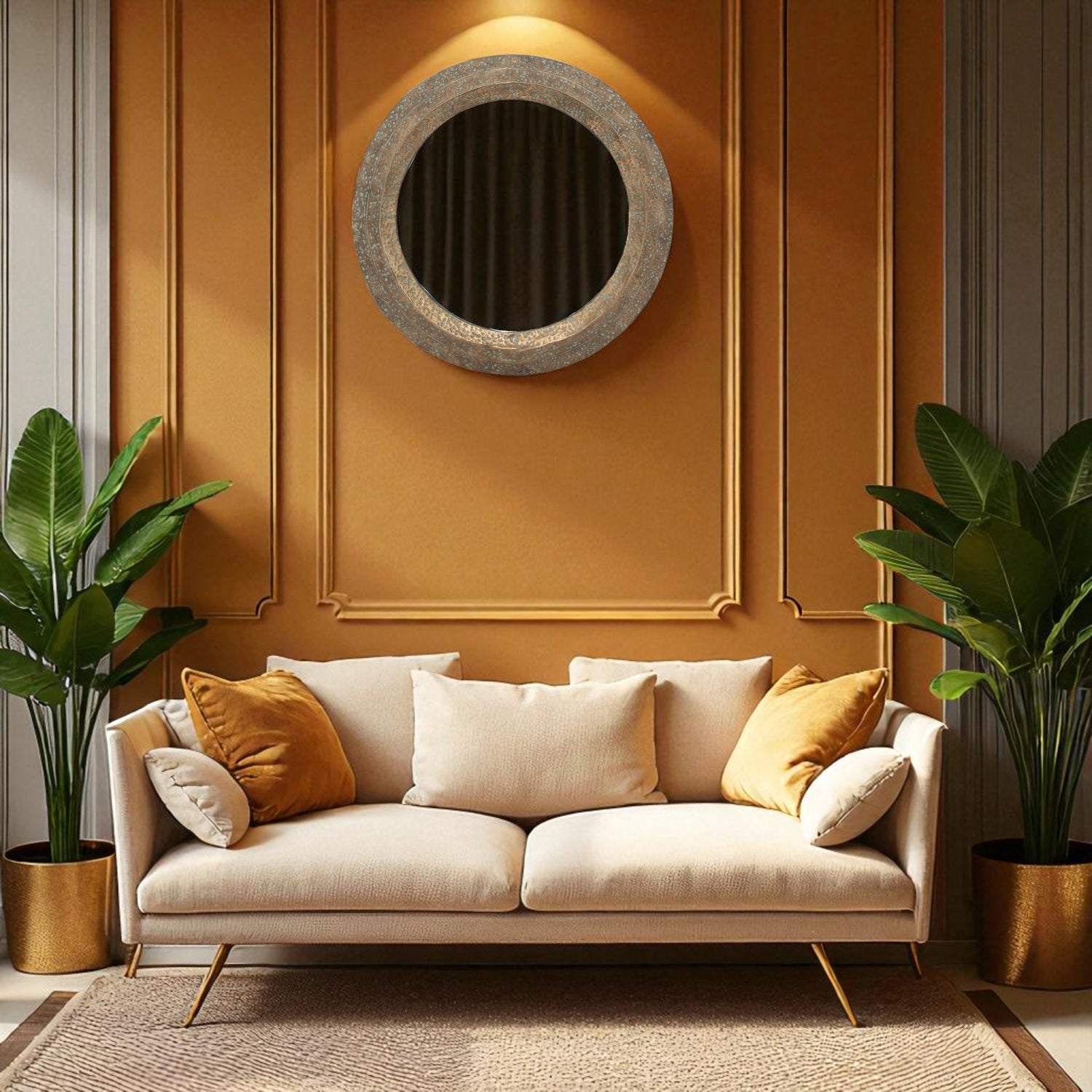 Miroir ROND CONIQ D76cm