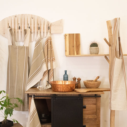 TABLIER JAPONNAIS SALSA BRUN