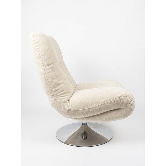 Fauteuil Relax BOTON Craie 93x72xH93 cm