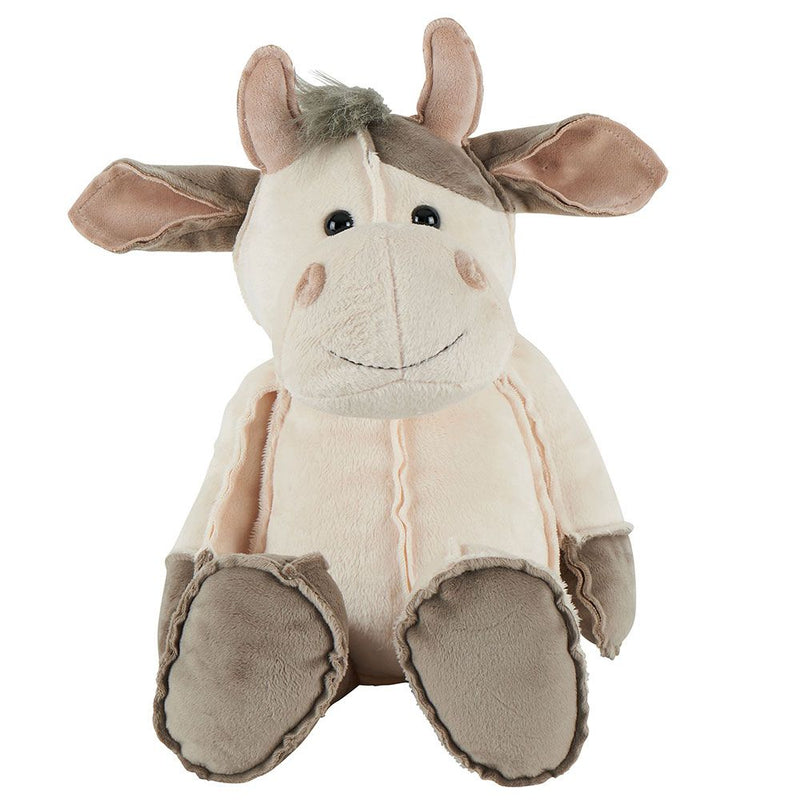 BABETH Vache Écru/Taupe H47 cm