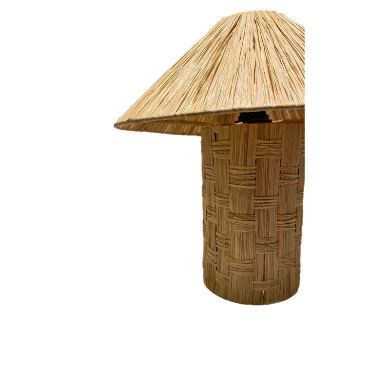 Lampe RAFIA Tressé D40xH40cm