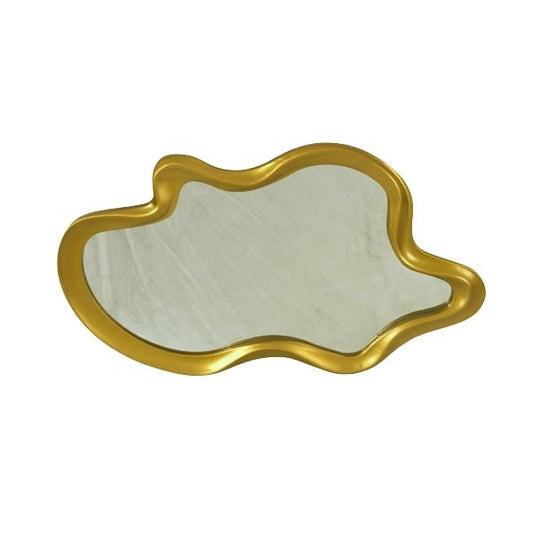 Wall Mirror Cloud Gold