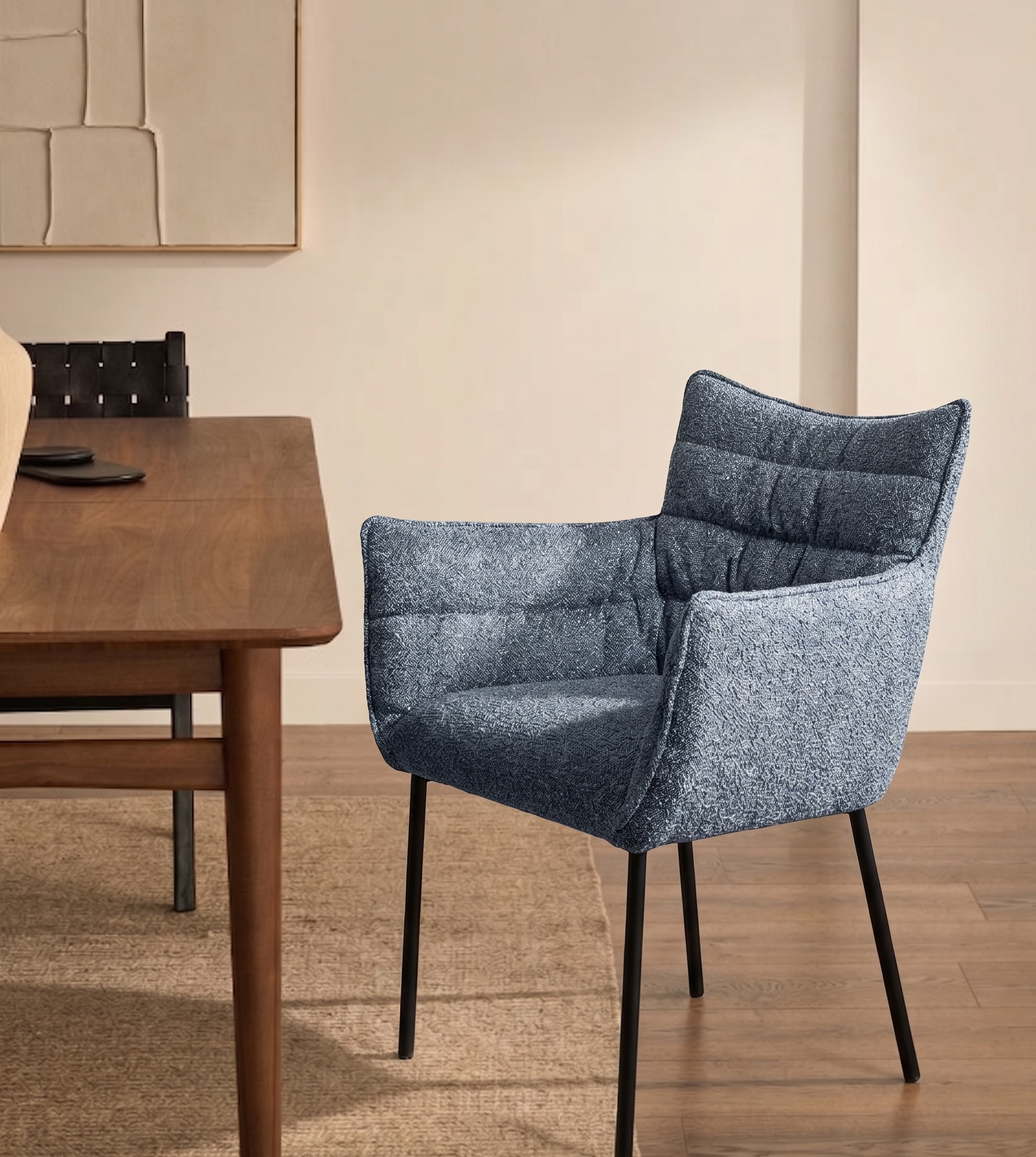 Fauteuil CLOUD lichen chenille 60x60xH84cm