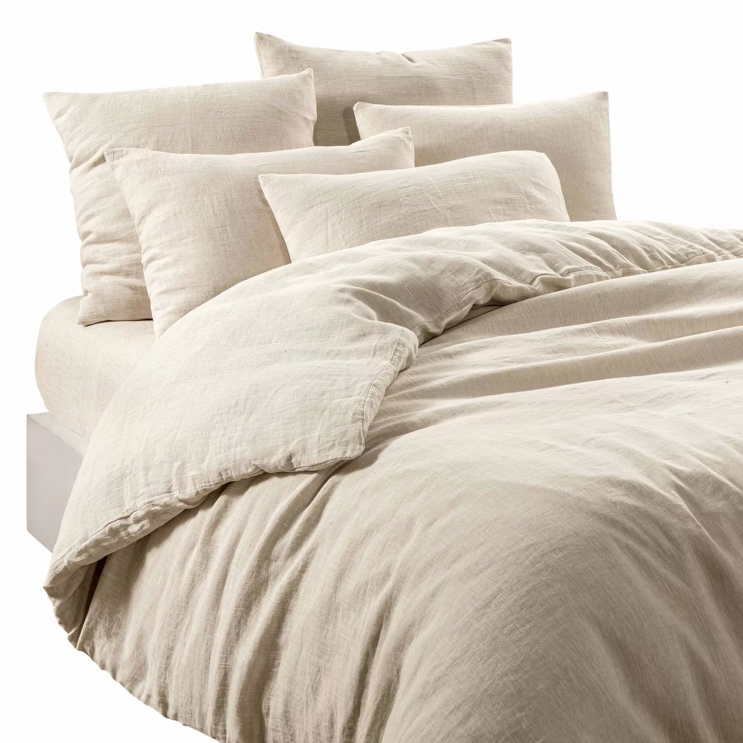 HOUSSE DE COUETTE LERIA 260X240 001 NATUREL